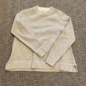Sparkley crew cuts sweater crew neck style